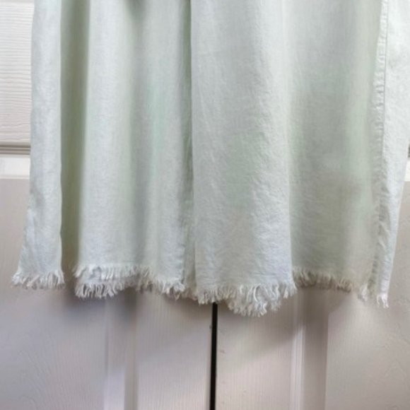 ADY P Pale Chambray  White Wide Leg Pants 16 - Picture 5 of 13